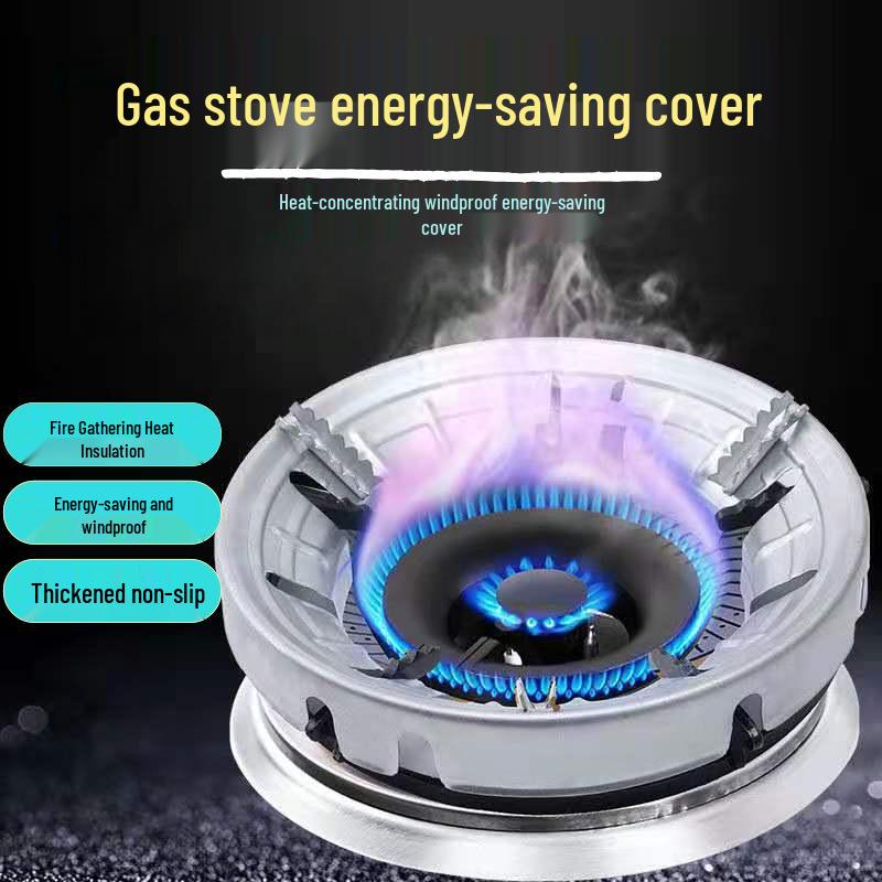 Windproof Heat Insulation Cover for Gas Stoves - Energy Saving Accessory