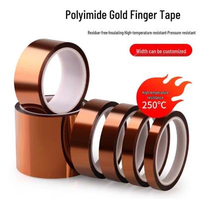 Kapton PI Amber Hittebestendige Polyimide Tape, Enkelzijdig, 200°C+ Weerstand