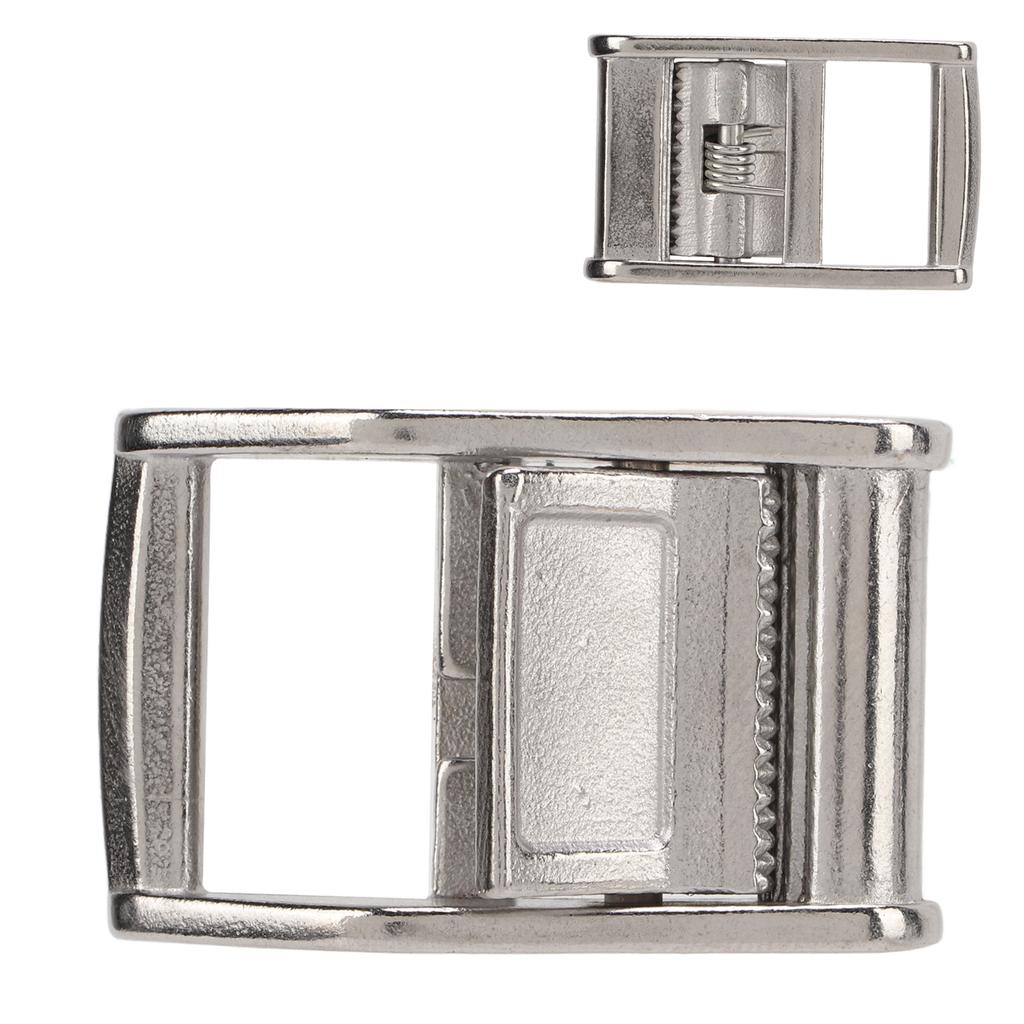 Stainless Steel Cam Flap Buckles Prevent Slipping Rustproof Metal Press Buckle for 1Inch25mm