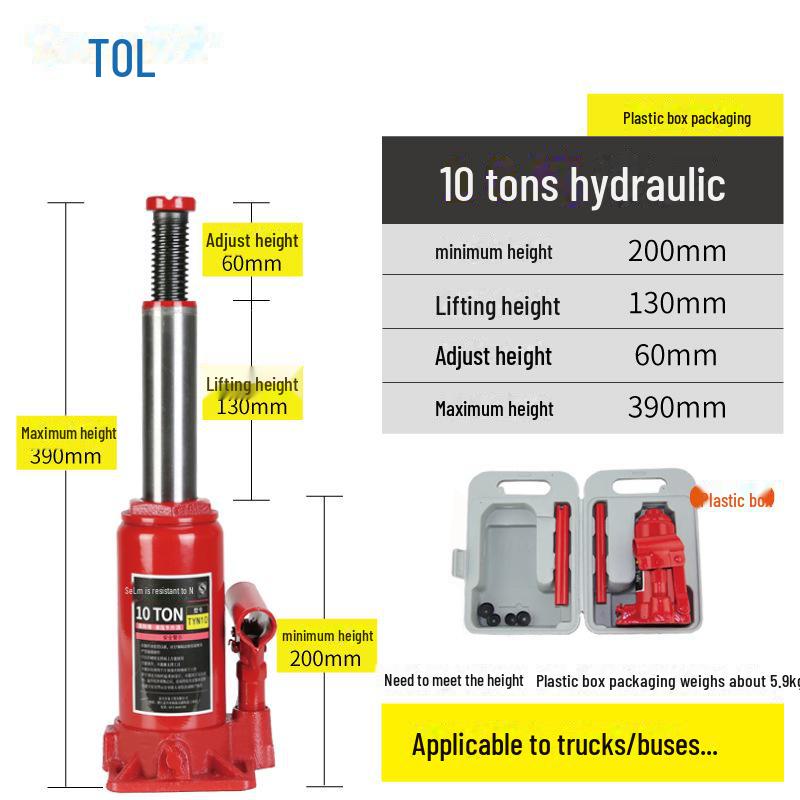 Hydraulic Car Jack for Off-Road Tire Changes (2T/3T)