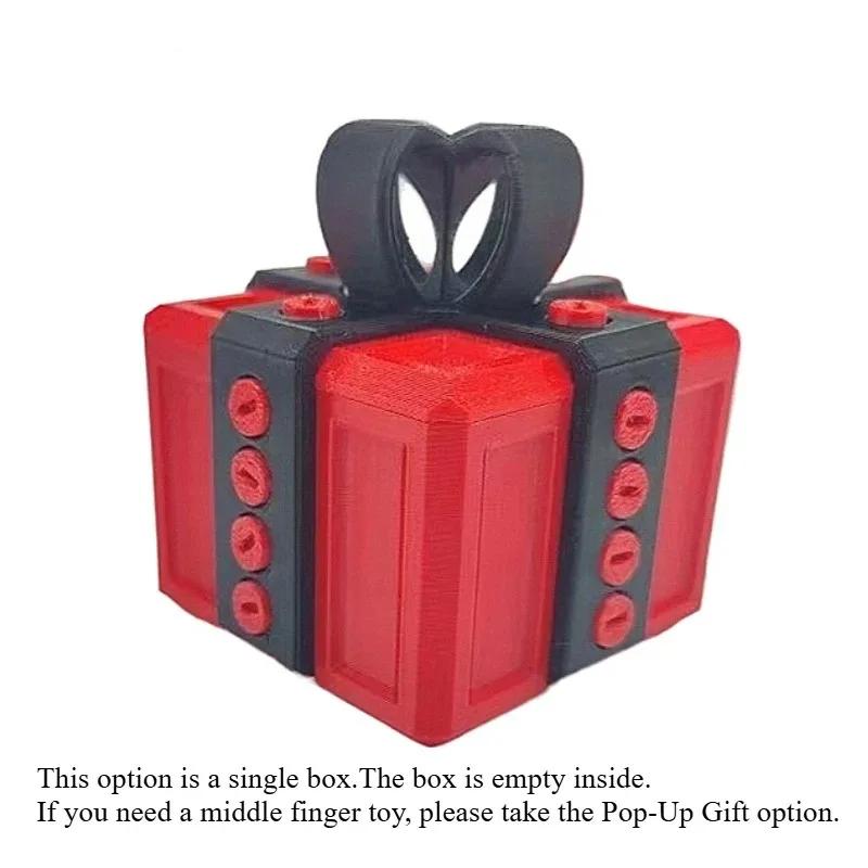 

Out pop-up Middle Finger Gift Creative Desk Home Decor Gifts Novelty Christmas Funny Prank of the box Kid Friendly Entertaining Play Safe