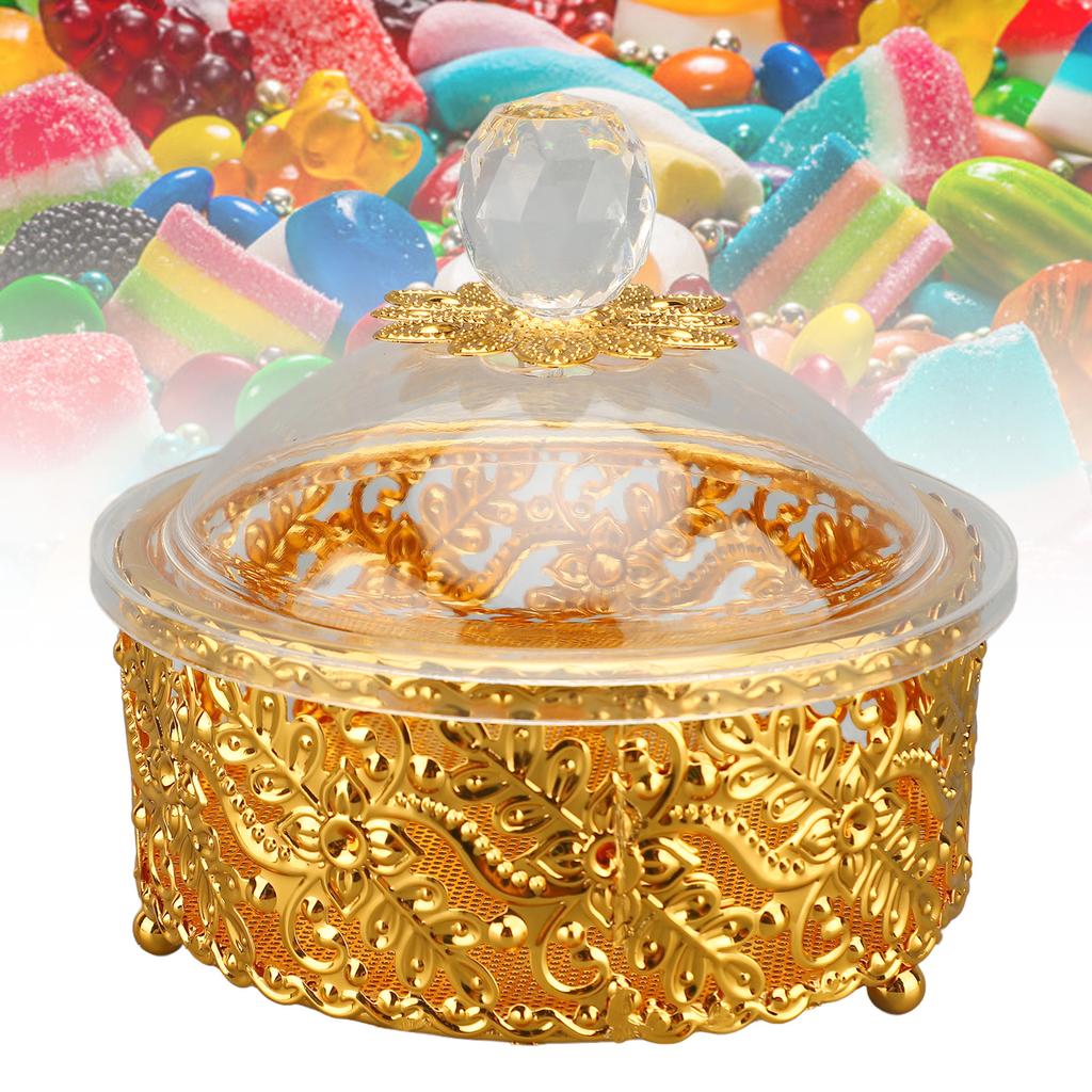 Decorative Jar Box Retro European Acrylic Small Jar for Jewelry Gift