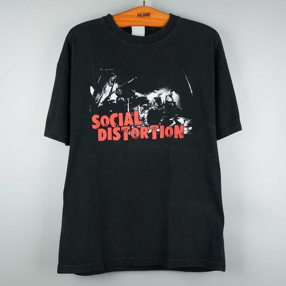 Vintage Social Distortion Band Live in Tour T-shirt All Size S to 5XL NZ246 Unisex T-Shirt S