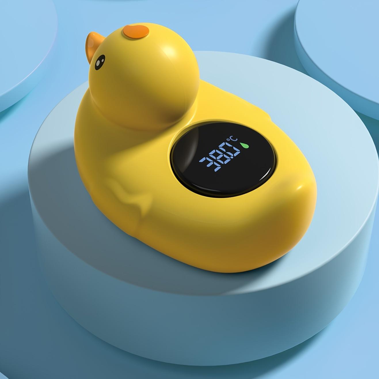 

Bath Thermometer Auto on Off Bath Floating Toy Safety Water Temperature Warning Bath Tube Thermometer Fahrenheit battery