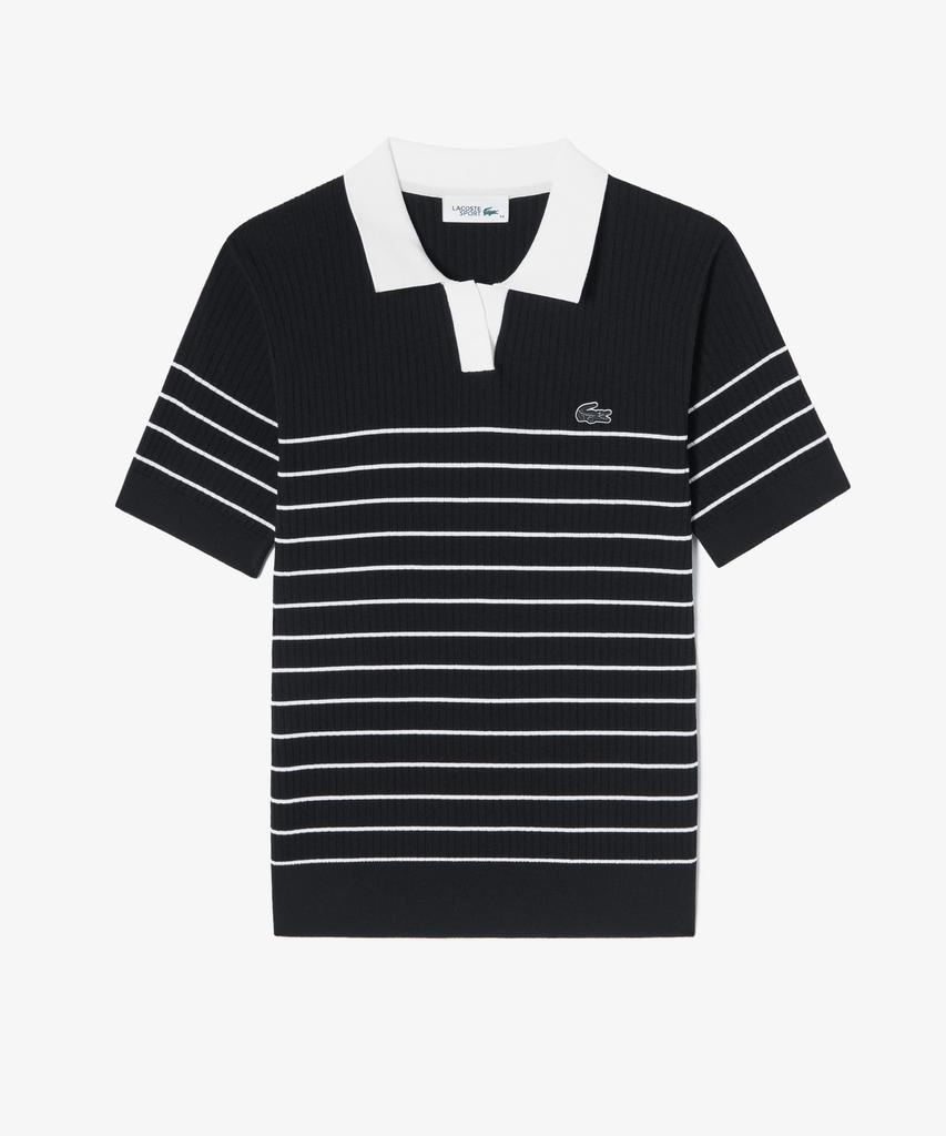 LACOSTE Women'S Textured Striped Polo Sweater Af230E-56G 031