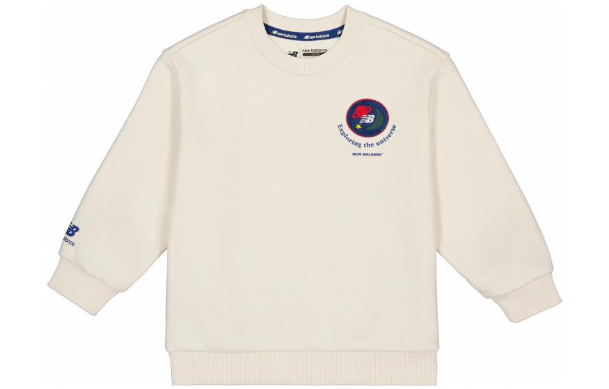 New Balance Sweatshirt White Kids 7CD45043-IV 160