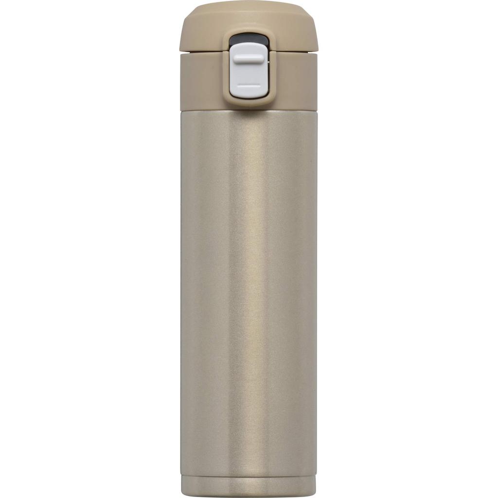 Wahei Freiz Water Bottle Mug Bottle 300ml Gold Stopper Antibacterial Vacuum Insulated Bottle Thermal Insulation Omit One-touch RH-1513