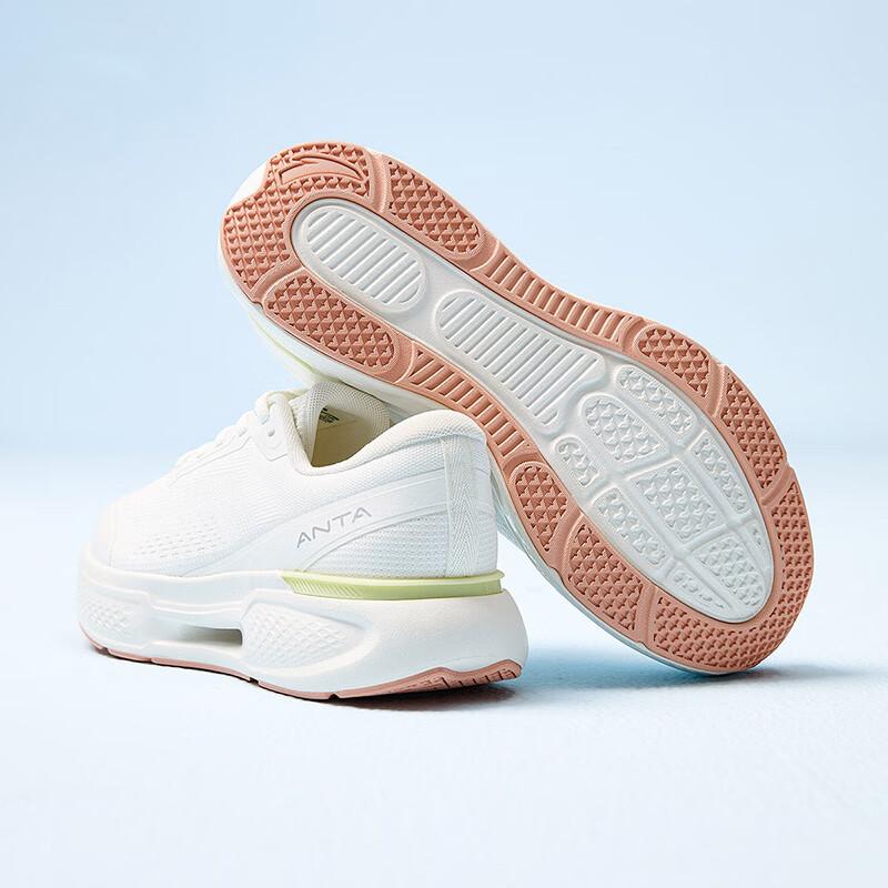 New Anta Shenxing 11 Cushioned Slip Resistant Low Top Training Shoes Women's White 122527718-3