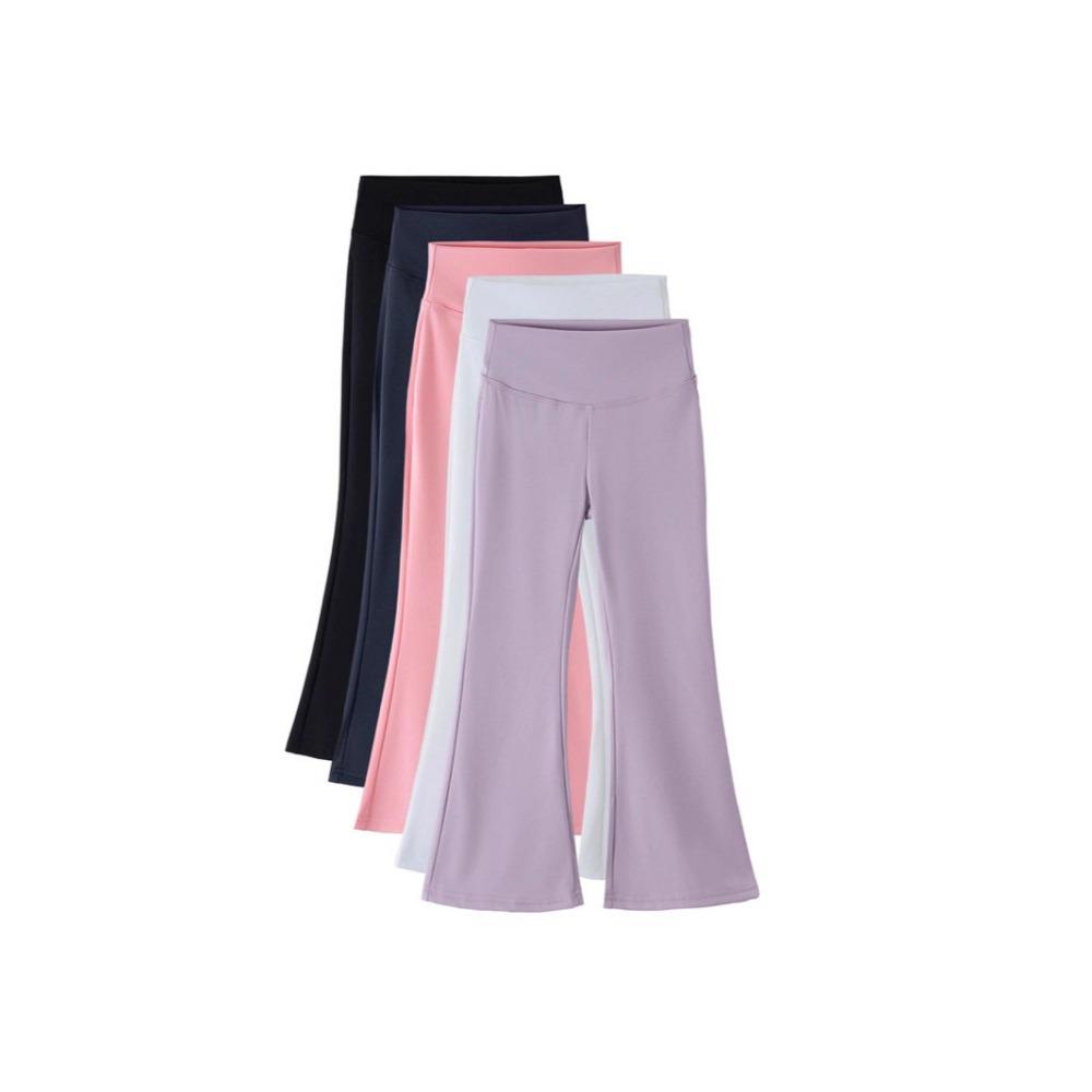 Spring and Fall Girls Flared Pants Children's High-waisted Shark Pants Children's Fall Bottoms