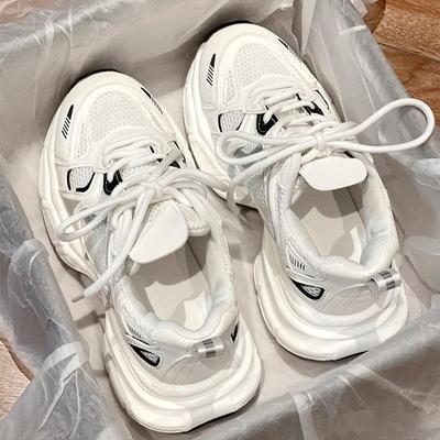 Campus 2025 printemps et automne nouvelles chaussures blanches chaussures de jogging rétro japonaises chaussures de sport décontractées à la mode chaussures de papa polyvalentes