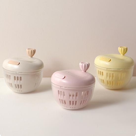 Manual Salad Spinner 3-in-1 Fruit Veggie Washer Dryer And Storage Basket BPA-Free Vegetable Dehydrator with Non-Slip Base