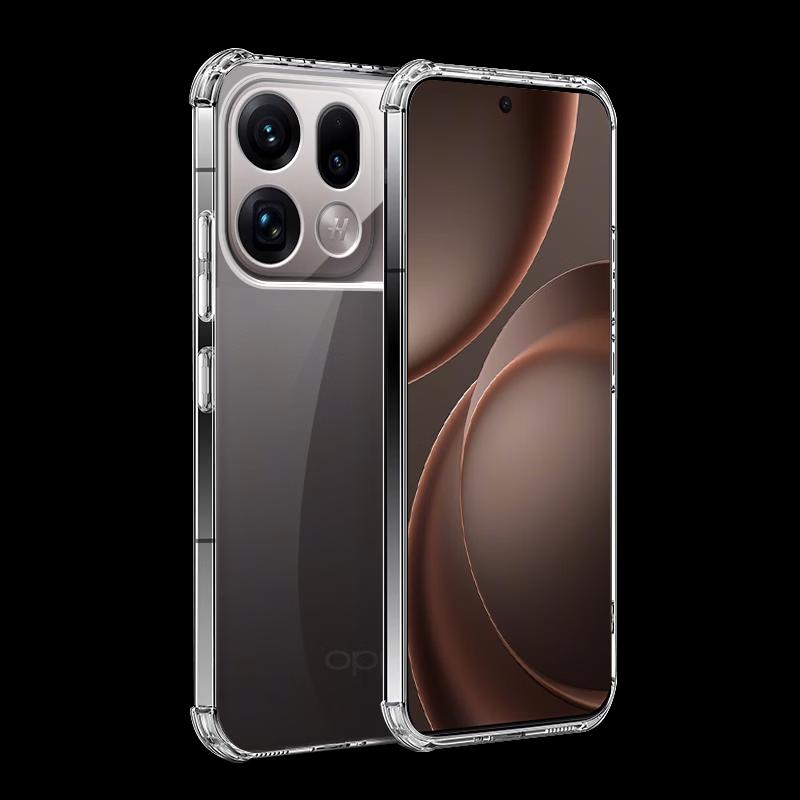OPPO Find X9s Pro Airbag Transparent TPU Phone Case