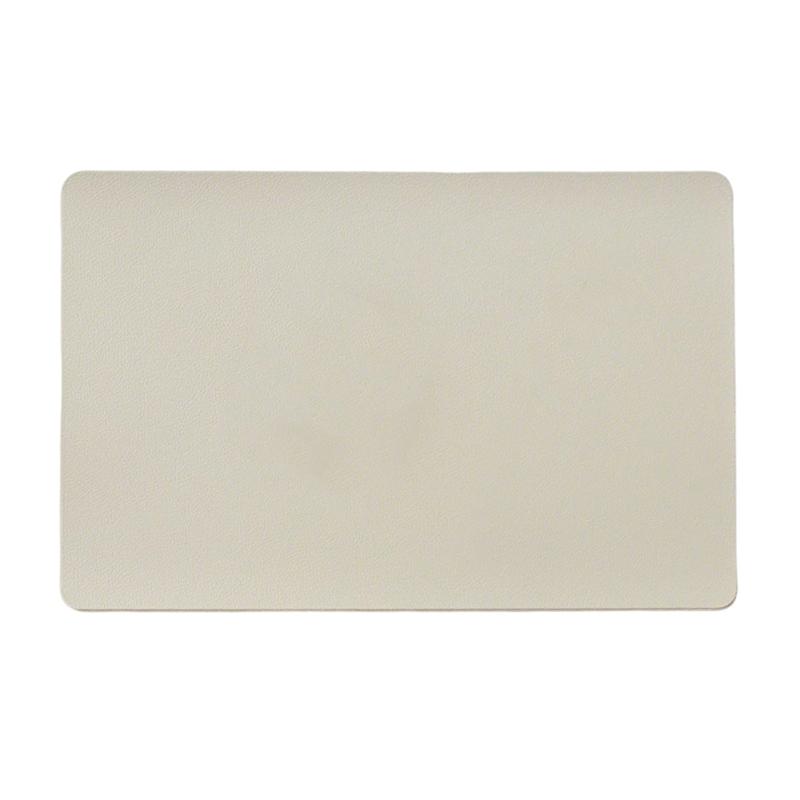 

1PC Leather Meal Mat Anti Slip Desk Pad Black White Colors Available Simple Styles Home Office Pantry Table Mats Accessories ZYF 45x30cm