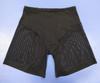 Women's Mid-Waist Mesh Shaping Shorts - Flat-Leg Safety Leggings