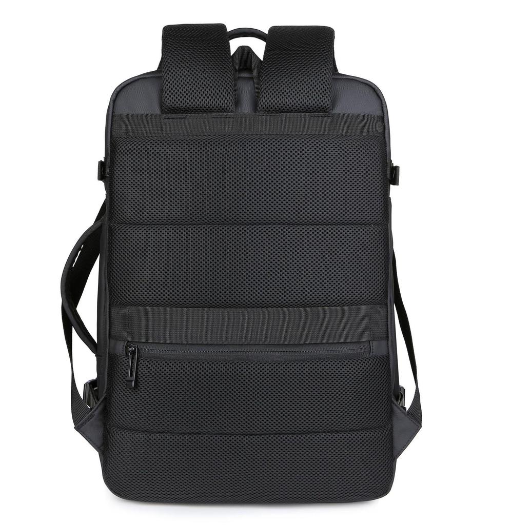 Expandable 17-Inch Travel Backpack: Large Capacity, Trendy, Multifunctional for Business, Casual, and Hiking