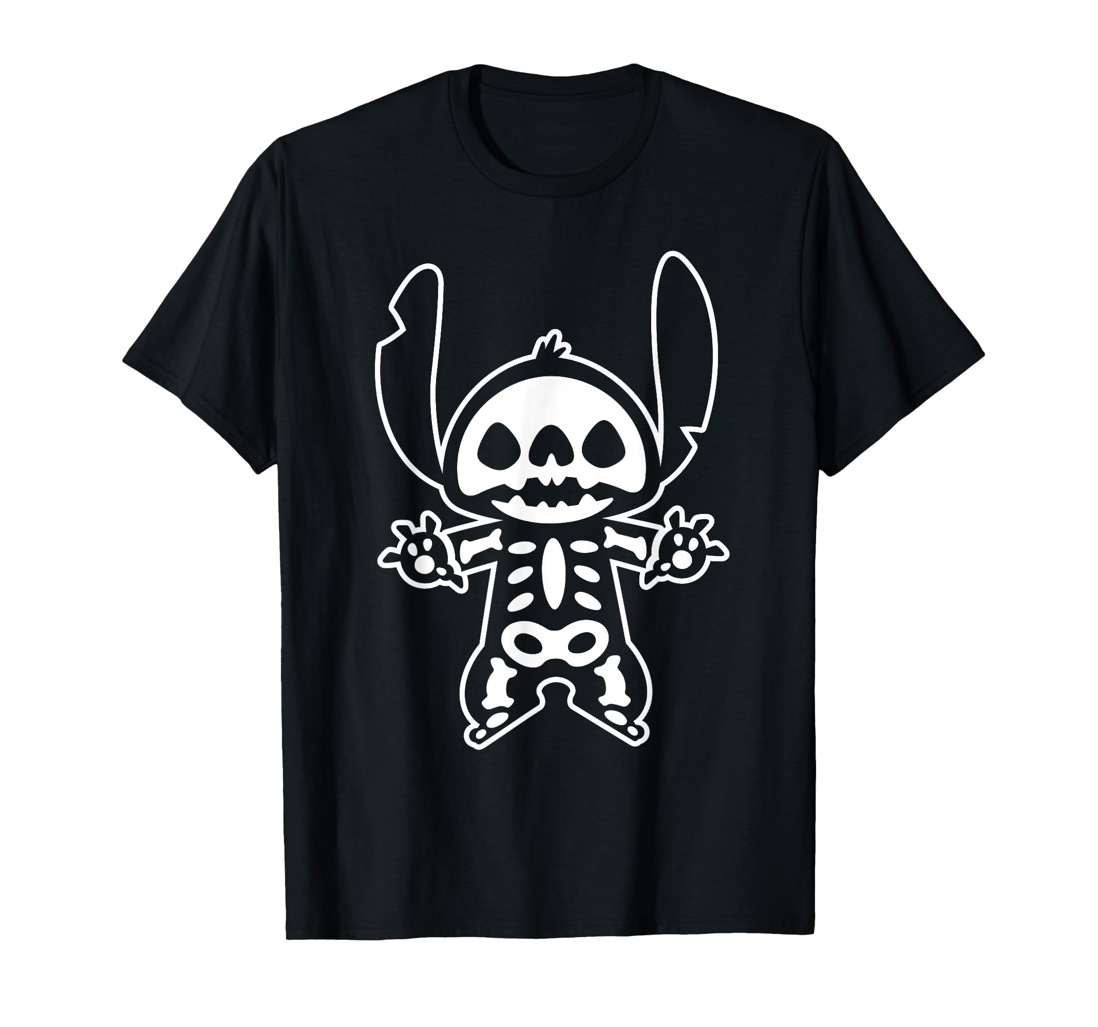 

Disney Stitch Halloween Skeleton T-shirt чёрный