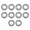 10Pcs Miniature Ball Bearings Stainless Steel High Speed Equipment Parts S6006ZZ 55x30x13mm