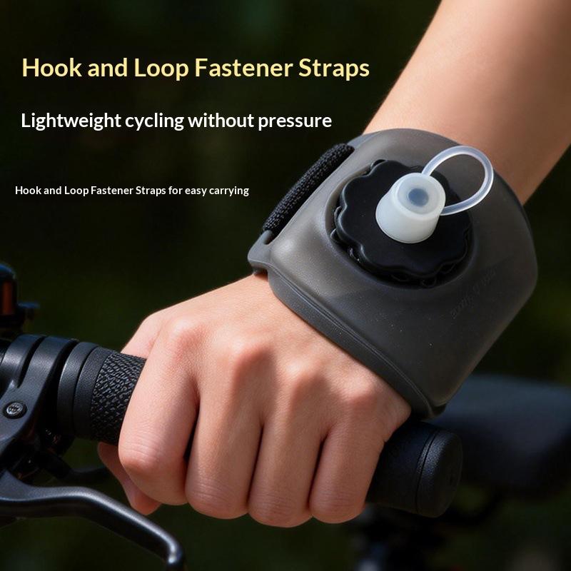 Borraccia Sportiva da Polso, Tazza in Silicone per Alimenti, Portatile Creativa per Corsa all'Aperto, Ciclismo, Escursionismo, Regalo