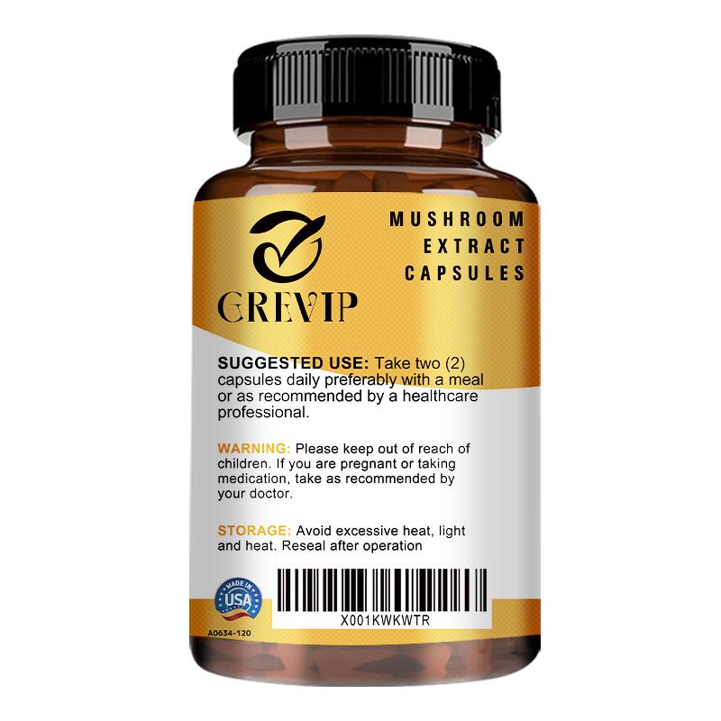 Cordyceps-Extrakt Pilzkapseln, hohe Konzentration an Cordyceps-Essenz, sanft und leicht absorbierbar, für Erwachsene geeignet.