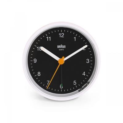 Braun Bc12wb Κλασικό Ξυπνητήρι Crescendo Χαμηλού Θορύβου Δημόσιο Επιτραπέζιο Ρολόι