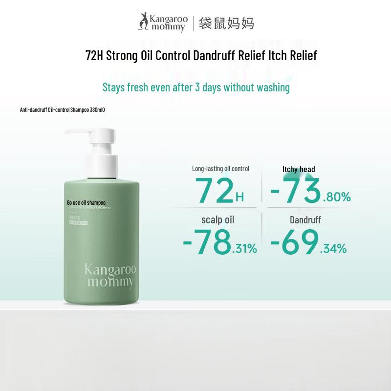 

Kangaroo Mommy Teenager Anti-Dandruff Oil Control Shampoo 380ml