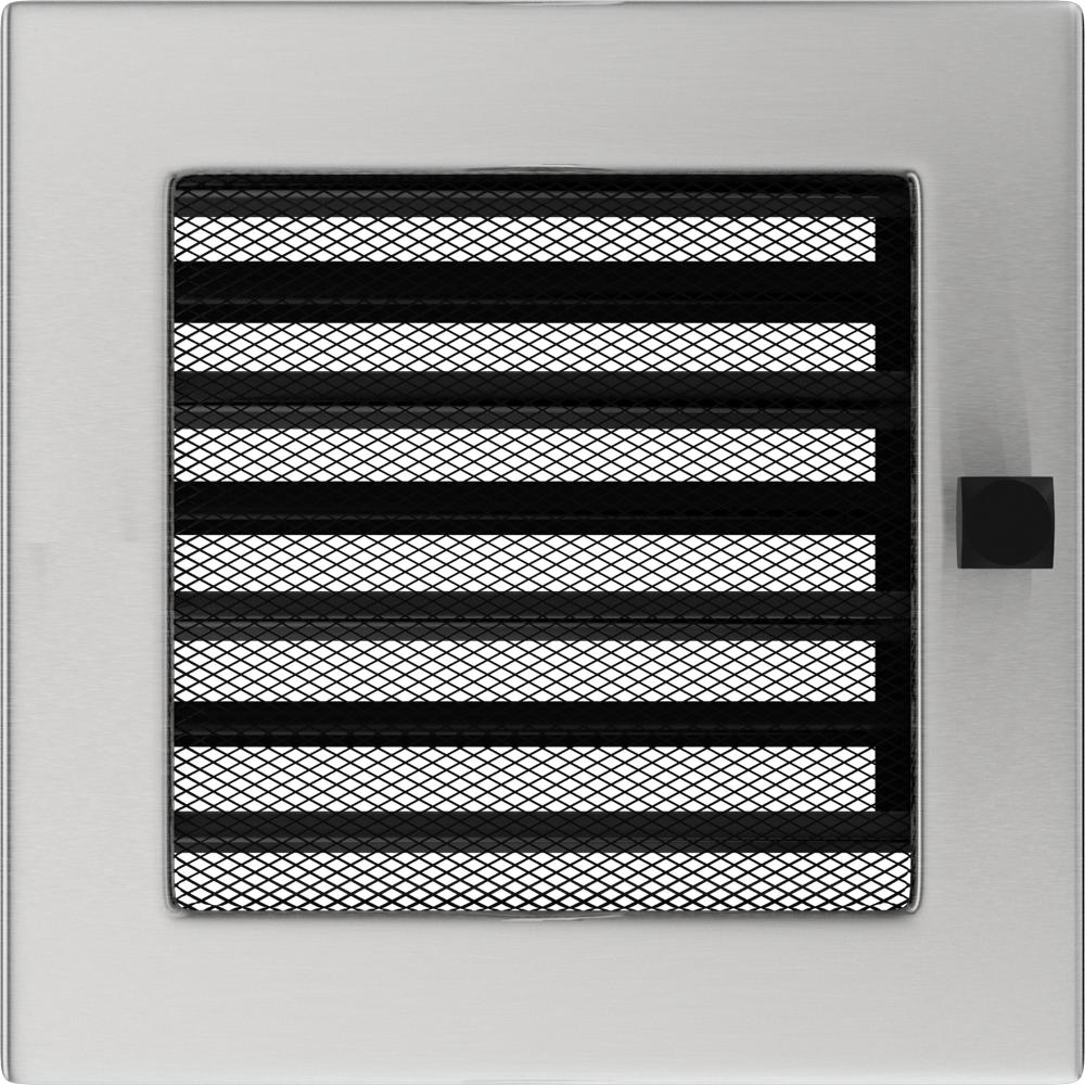 Vent Cover 17x17 polished with blinds