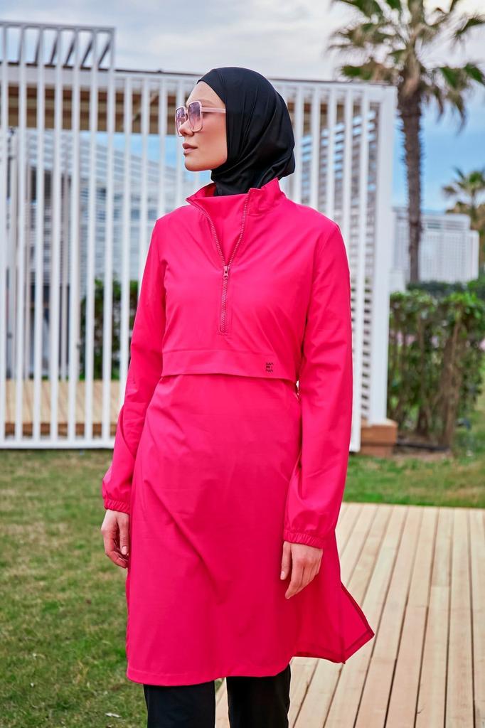 Womens Muslim Modest Islamic Full Cover Burkini Beach Swimming Costume Swimwear Hijab Beachwear Swimsuit 