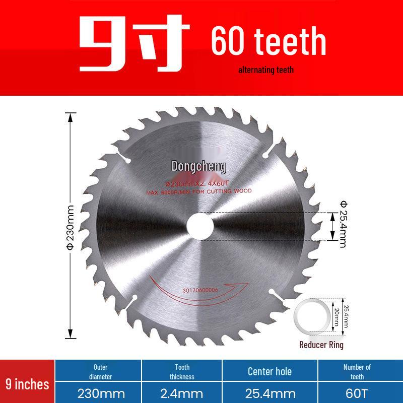 Circular Alloy Woodworking Saw Blade for Angle Grinder