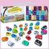Festive Christmas Advent Calendar Featuring 24 Delightful Mini Car Toy Vehicles For Kids