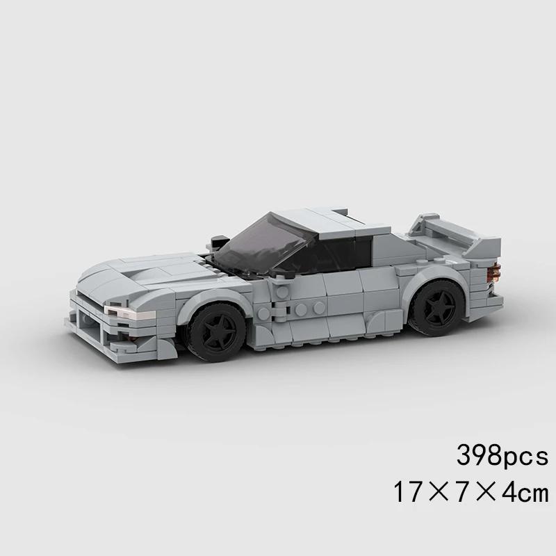 Speed Convertible MOC Car Super Race Technical Vehicle Model Building Block Racing Rally Sports Brick Christmas Gift Toy City