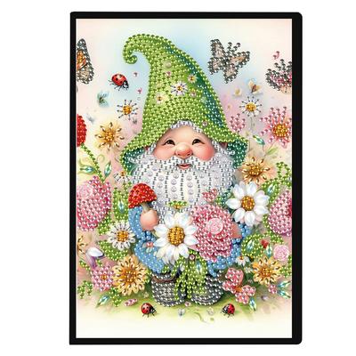 Goblin Special Shaped 5D DIY Diamond Art Painting Kit No Lines Diamond Painting Diary Book A5 for Birthdays Or Christmas Gifts