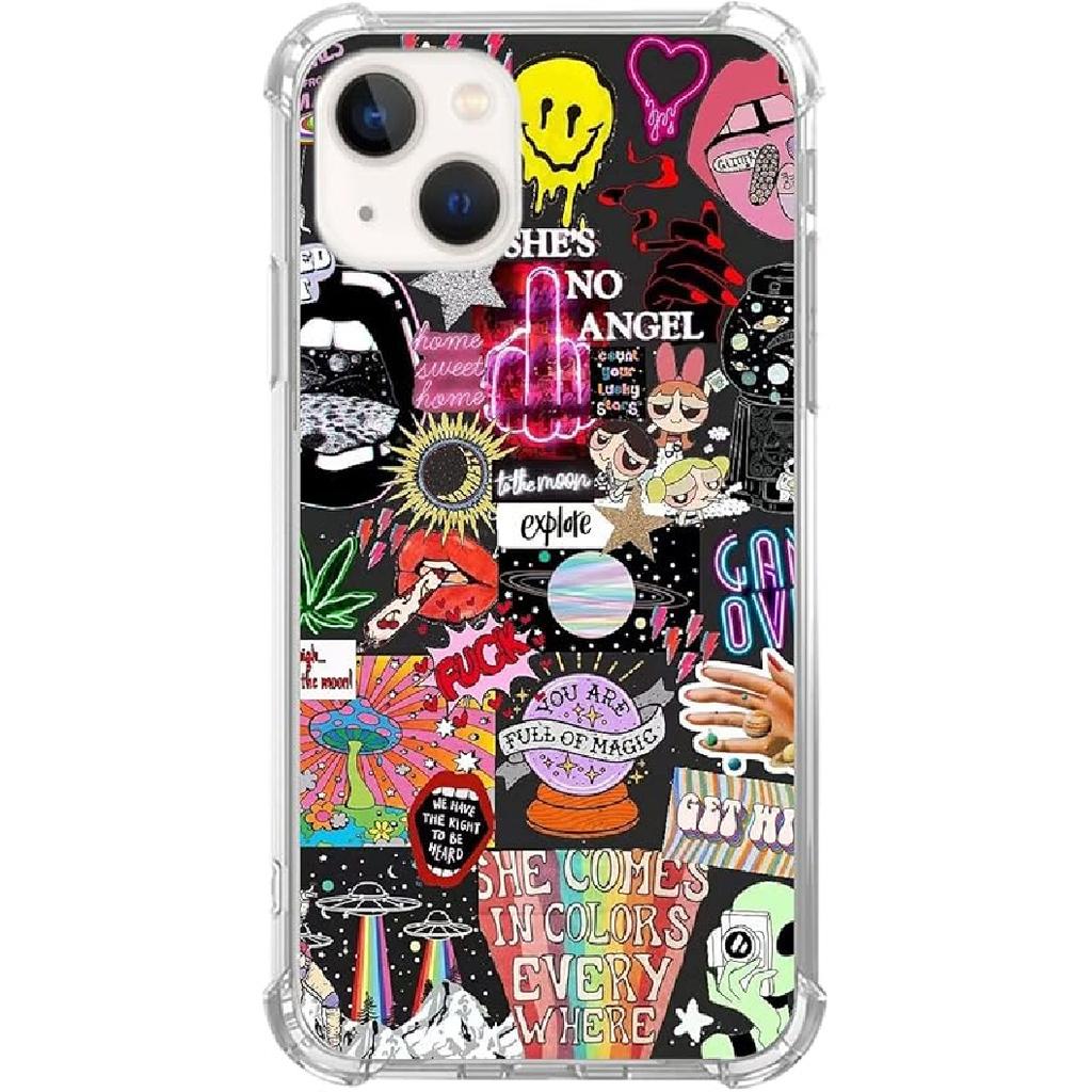 Minimalist Christmas Tree Candy Berry Case Compatible with iPhone 15, Cute Christmas Case for iPhone 15 for Teens Men and Women, Cool Trendy TPU