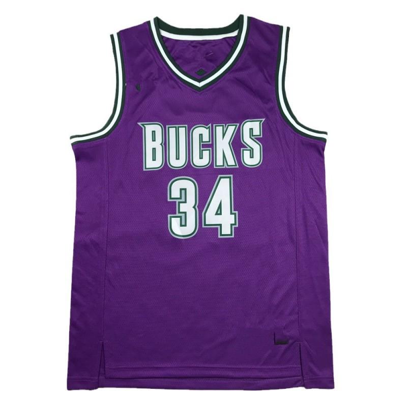 Basketball Jersey Giannis Antetokounmpo Milwaukee Bucks 34 Breathable Sports Uniform Men Women