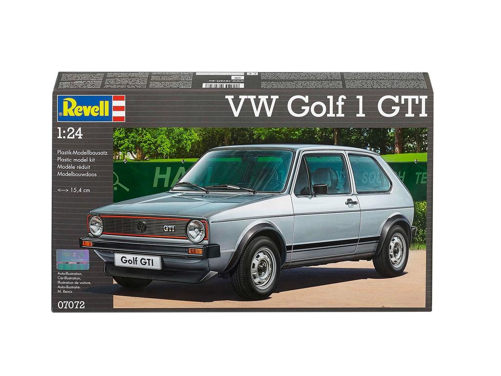 German Revell 1/24 VW Golf 1 GTI 07072 Plastic Model