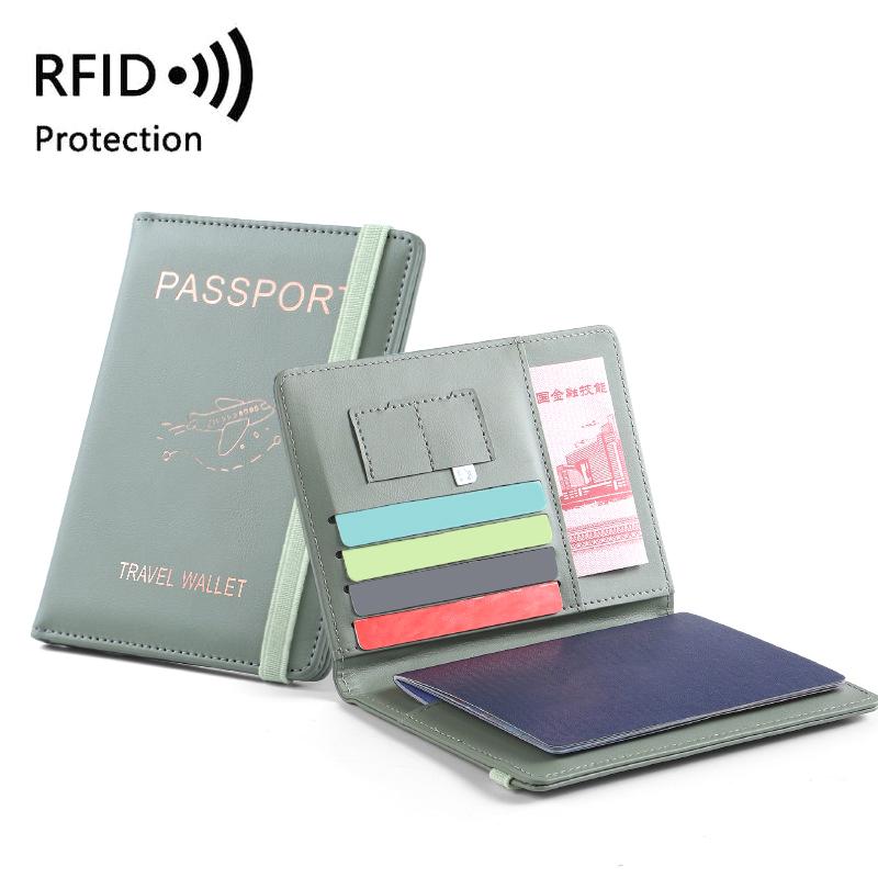 Waterproof Passport Holder Covers Case Travel PU Leather Credit Card Wallet Cute Passport Book Mountaineering Bag Christmas Gift