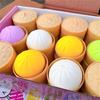 Simulation Steamed Bun Squishy Toy Slow Rebound Soft Pinch Stress Relief Decompression Toy For Home Office Desktop Decor Gifts