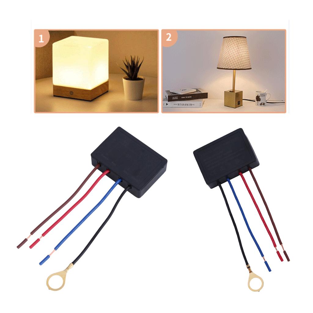 Style & Functional Touch Switches Convenient & Easy to Use Desk Light Sensor Simple Installation Perfect for Your Lamp