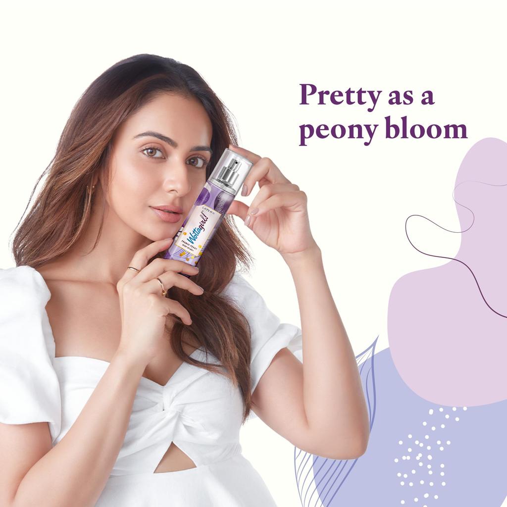 Layer’r Wottagirl French Peony Body Splash, 135ml | Long-Lasting Premium Mist Spray for Women | Romantic Peony & Musk Notes | Everyday Wear | Refre
