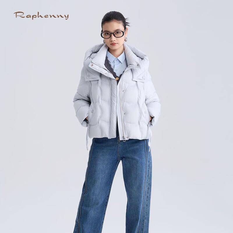 

Raphenny Women s Hooded Puffer Down Jacket M