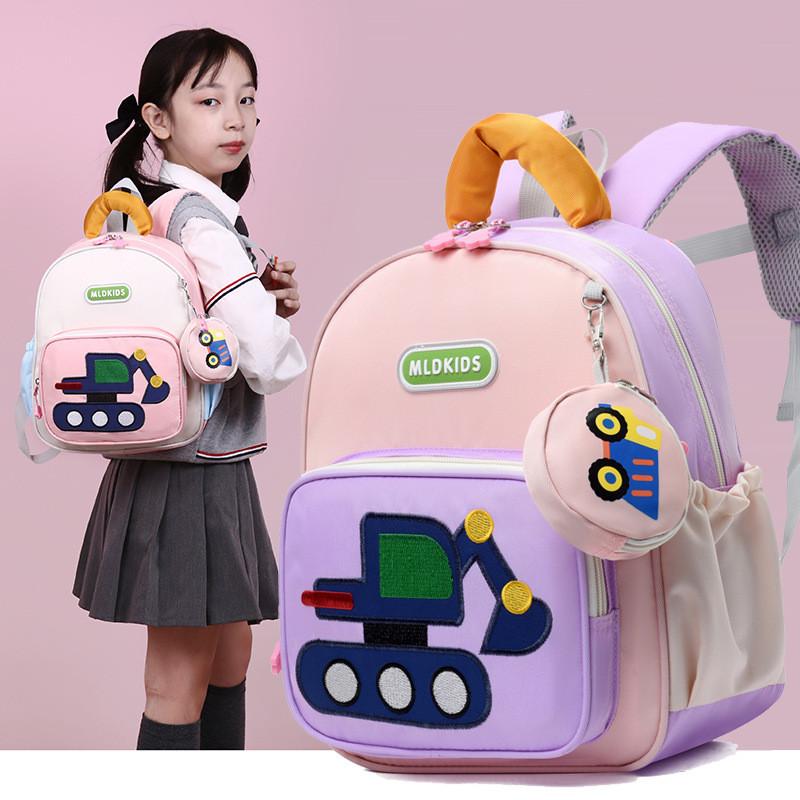 Cute Unisex Toddler Backpack In Soft Colors Perfect For Kindergarten And Daily Use
