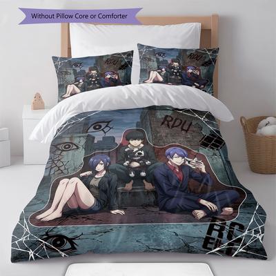 Пододеяльник Tokyo Ghoul Удобный Уютный, Детский Постельный Набор Подарок, Очень Большой Несколько Размеров -HE70