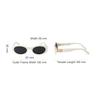 Miu Miu Logo Cat Eye Sunglasses Women sunglasses White 0MU06ZS1425S0