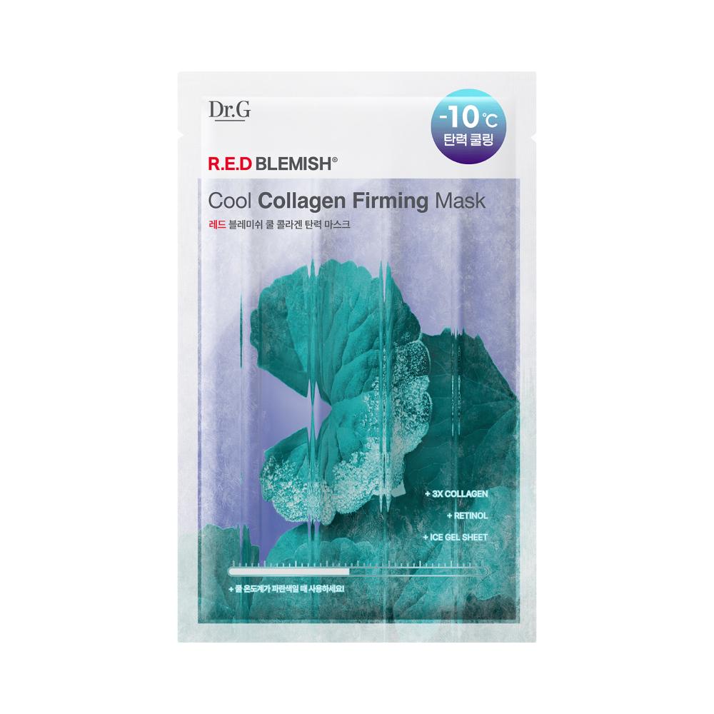 Dr.G Red Blemish Cool Mask 3 types in 1 sheet (soothing/scar reduction/elasticity)