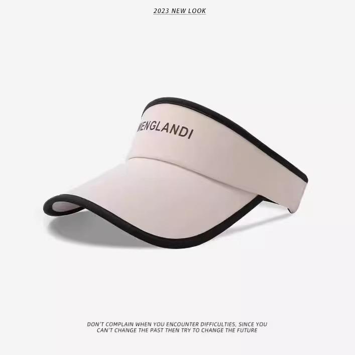 Women's Summer 2023 UV-Resistant Ice Silk Sunshade Topless Hat