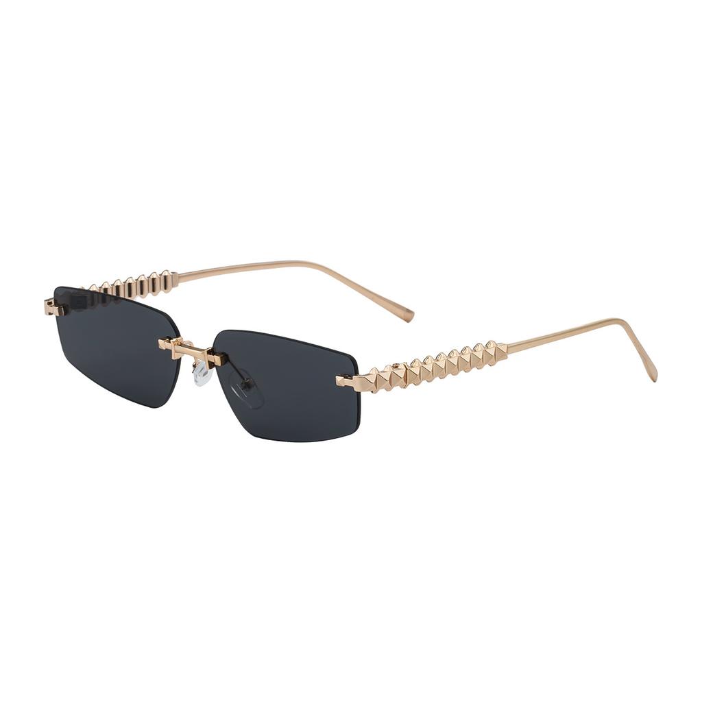 JYL TS Women's Rimless Cat-Eye - Unique Outdoor Street Sun-Protective XN-90340
