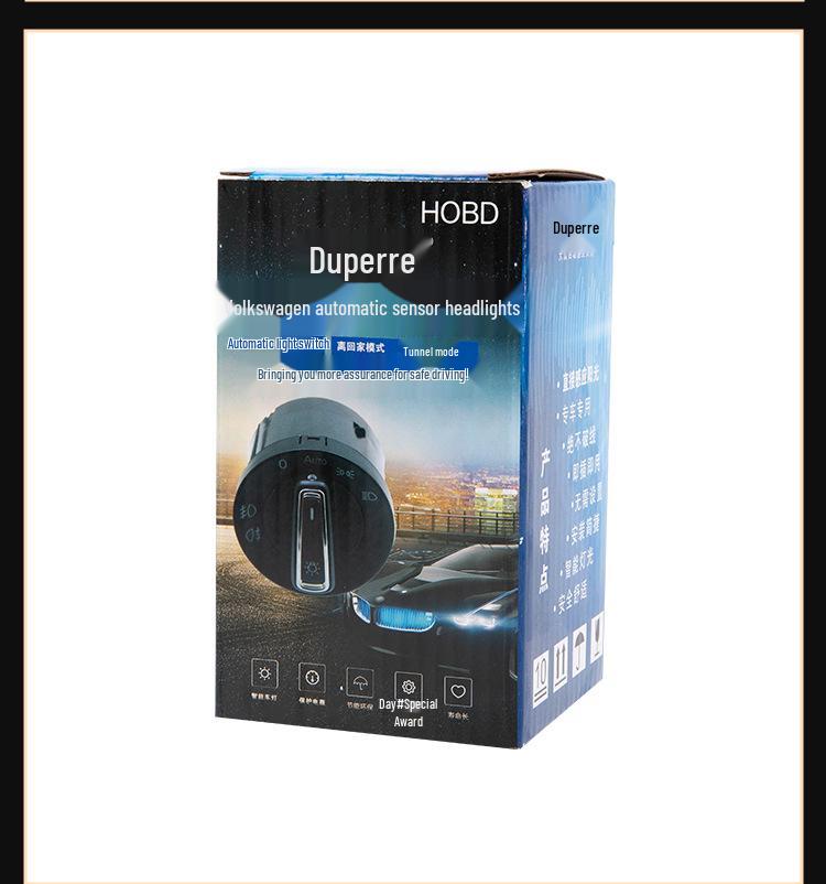 Compatible with Volkswagen: Bora, Lavida, Passat, Polo, Beetle, Sagitar, Jetta, Langxing, Santana - Automatic Headlights