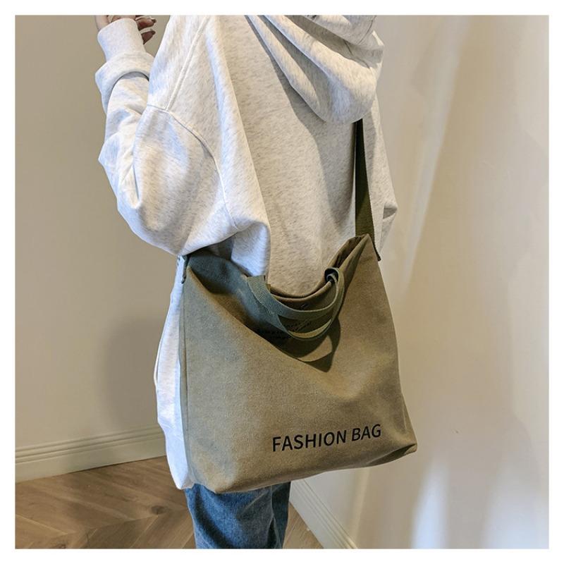 Pendler Canvas Tasche mit großem Fassungsvermögen