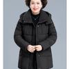 Mother's Down Padded Jacket Women's Mid-length Women's Thick Padded Jacket Winter Warm Padded Jacket