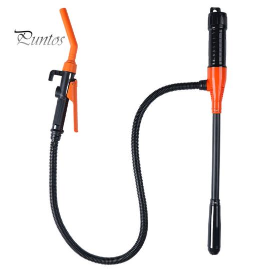 

Портативный перекачивающий насос Электрический сифонный насос с батарейным питанием Мощное всасывание Простой в использовании ручной перекачивающий насос для мазута оранжевый/чёрный