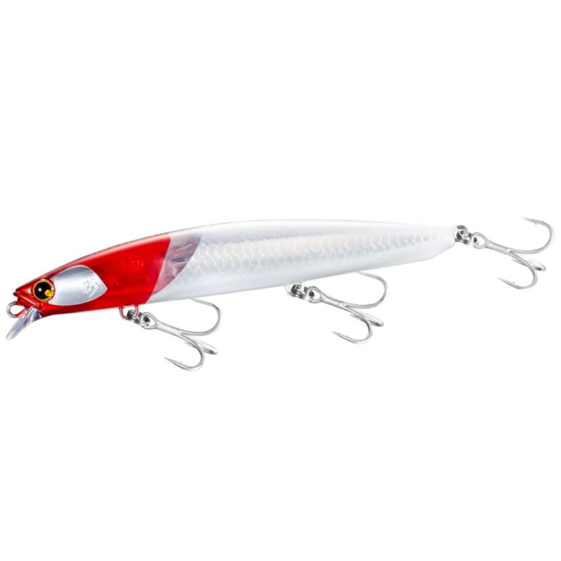 

Shimano Shore Saltwater Lure Minnow Netsuna Hirame Minnow SR 110S Flash Boost 005 N Red Head XF-210W